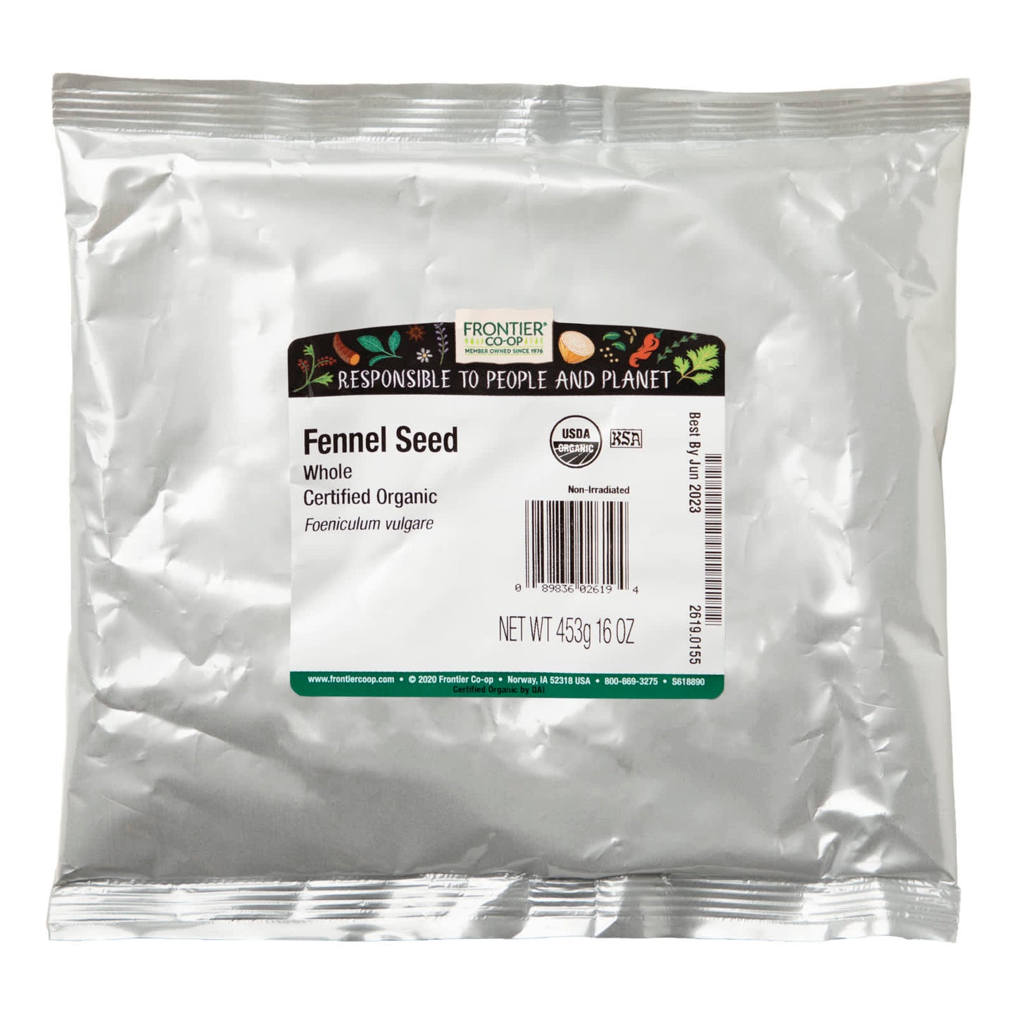 Organic Whole Fennel Seed - Frontier Co-op, 16 oz - Image 2