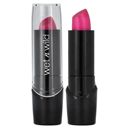wet n wild, Silk Finish Lipstick, 523B Light Berry Frost, 0.13 oz (3.6 g) - Image 1
