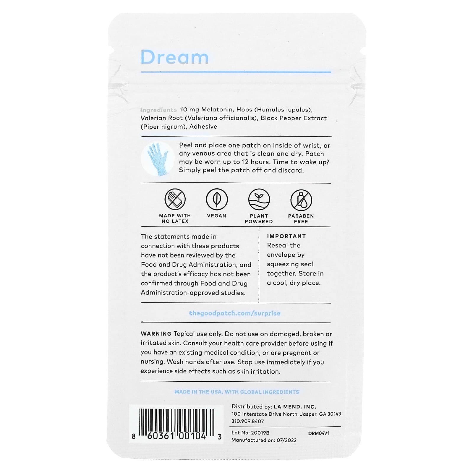 The Good Patch, Dream, 4 Patches - Image 2