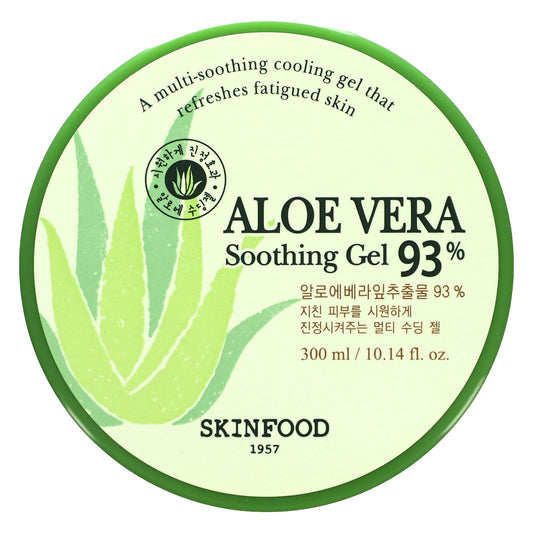 SKINFOOD, Aloe Vera Soothing Gel 93%, 10.14 fl oz (300 ml) - Image 1