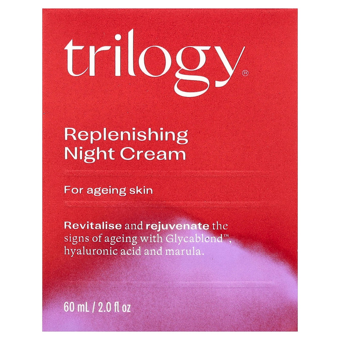 Trilogy, Replenishing Night Cream, 2 fl oz (60 ml) - Image 2