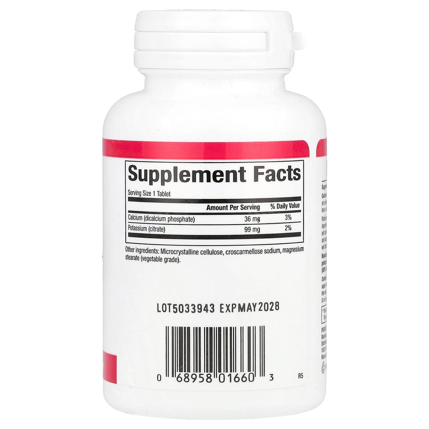 Natural Factors, Potassium Citrate, 99 mg, 90 Tablets - Image 2