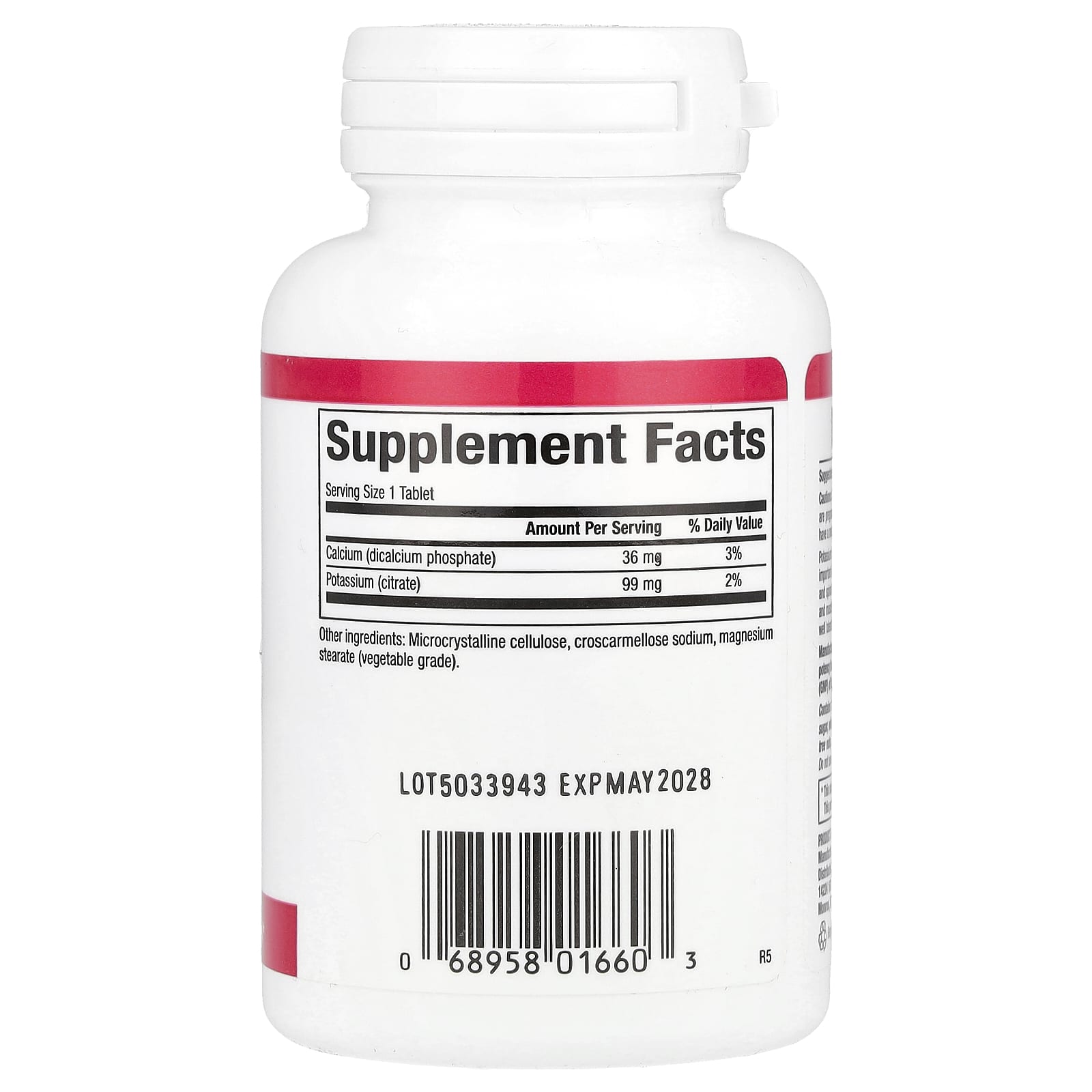 Natural Factors, Potassium Citrate, 99 mg, 90 Tablets - Image 2