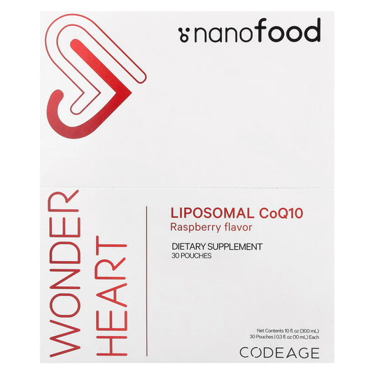 Codeage CoQ10 Liquid Supplement for Heart Health - 30 Sachets - Image 1