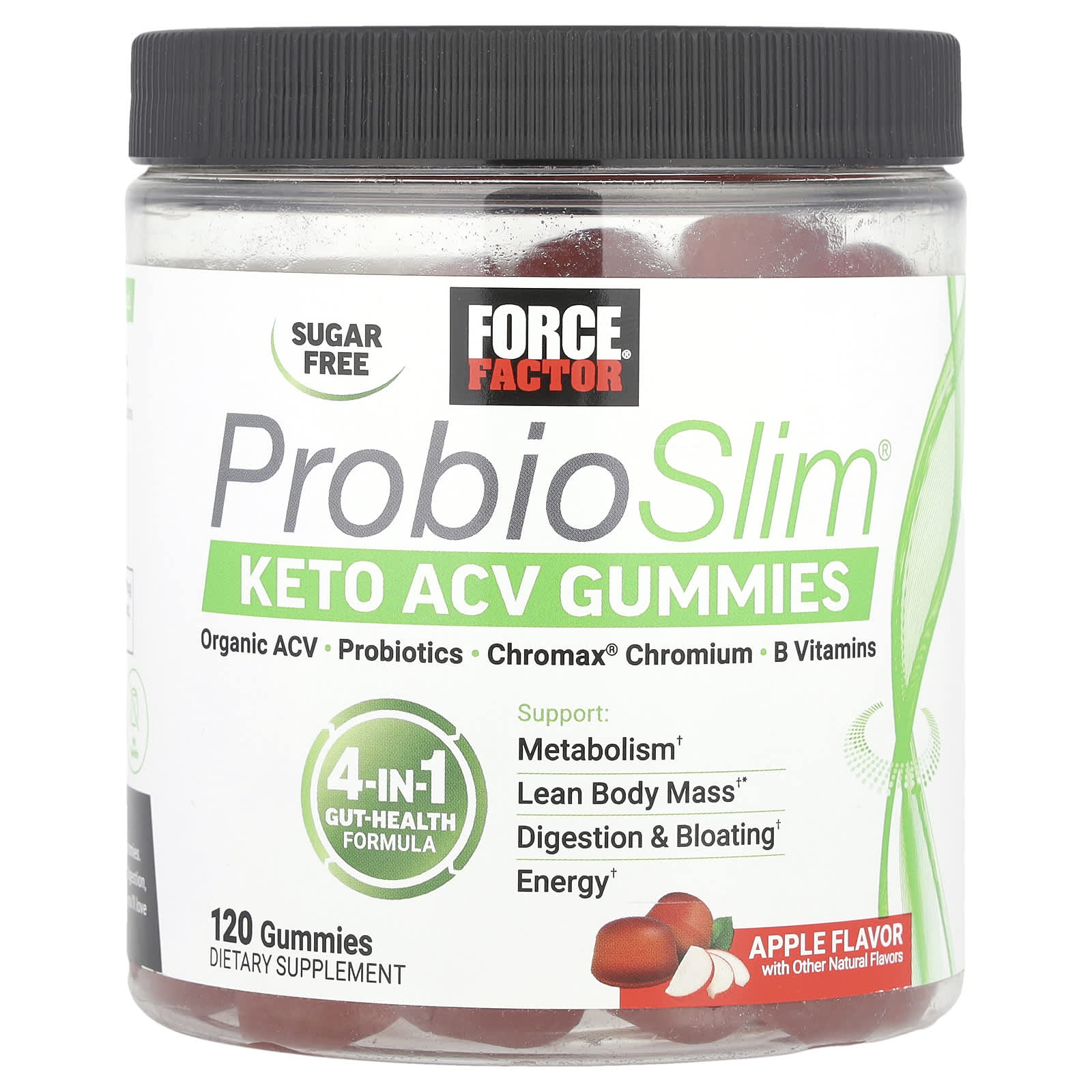 Keto ACV Gummies for Weight Loss, Metabolism & Energy - 120 Sugar-Free Gummies - Image 1