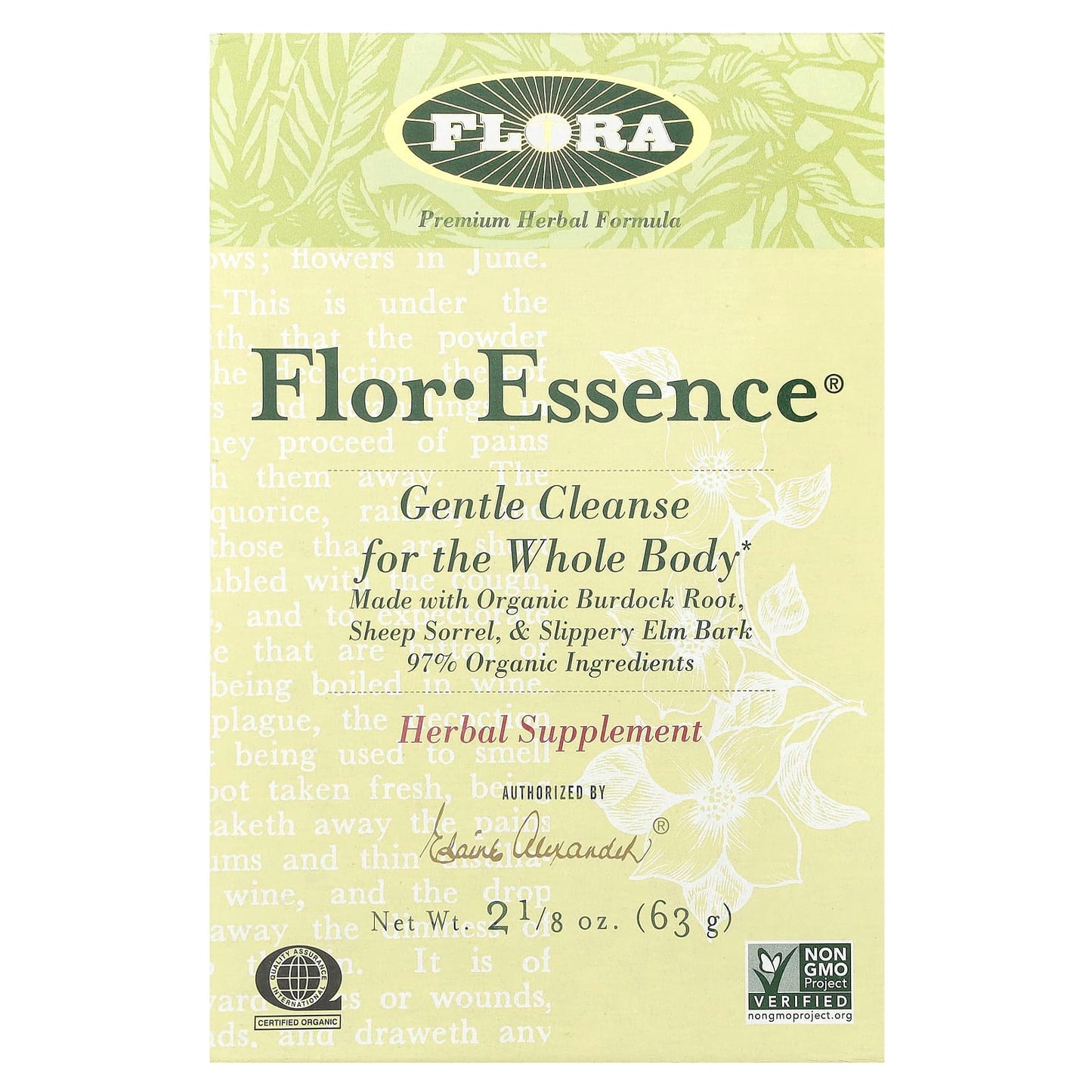 Gentle Whole Body Cleanse by Flora - 63g (2 1/8 oz) - Image 1