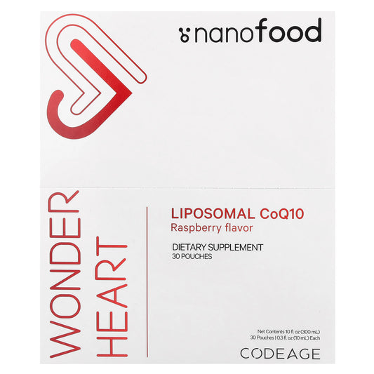 Codeage CoQ10 Liquid Supplement for Heart Health - 30 Sachets - Image 1