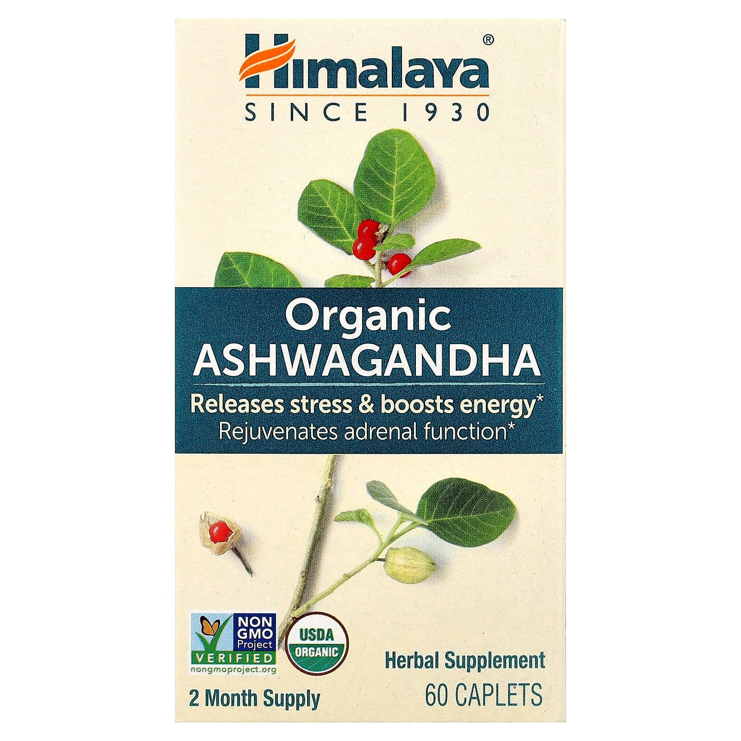 Organic Ashwagandha Supplement for Stress Relief & Energy Boost - Image 1