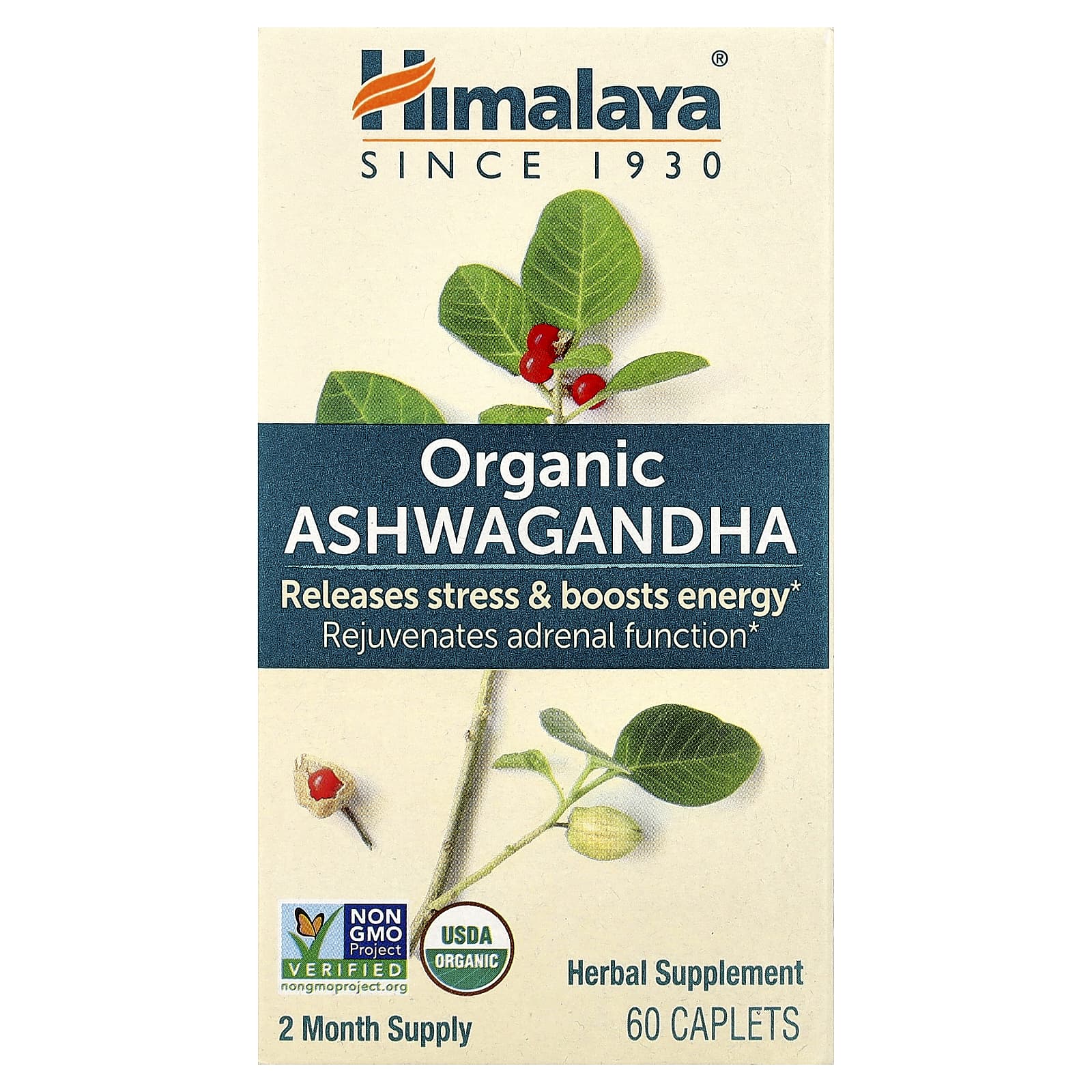 Organic Ashwagandha Supplement for Stress Relief & Energy Boost - Image 1