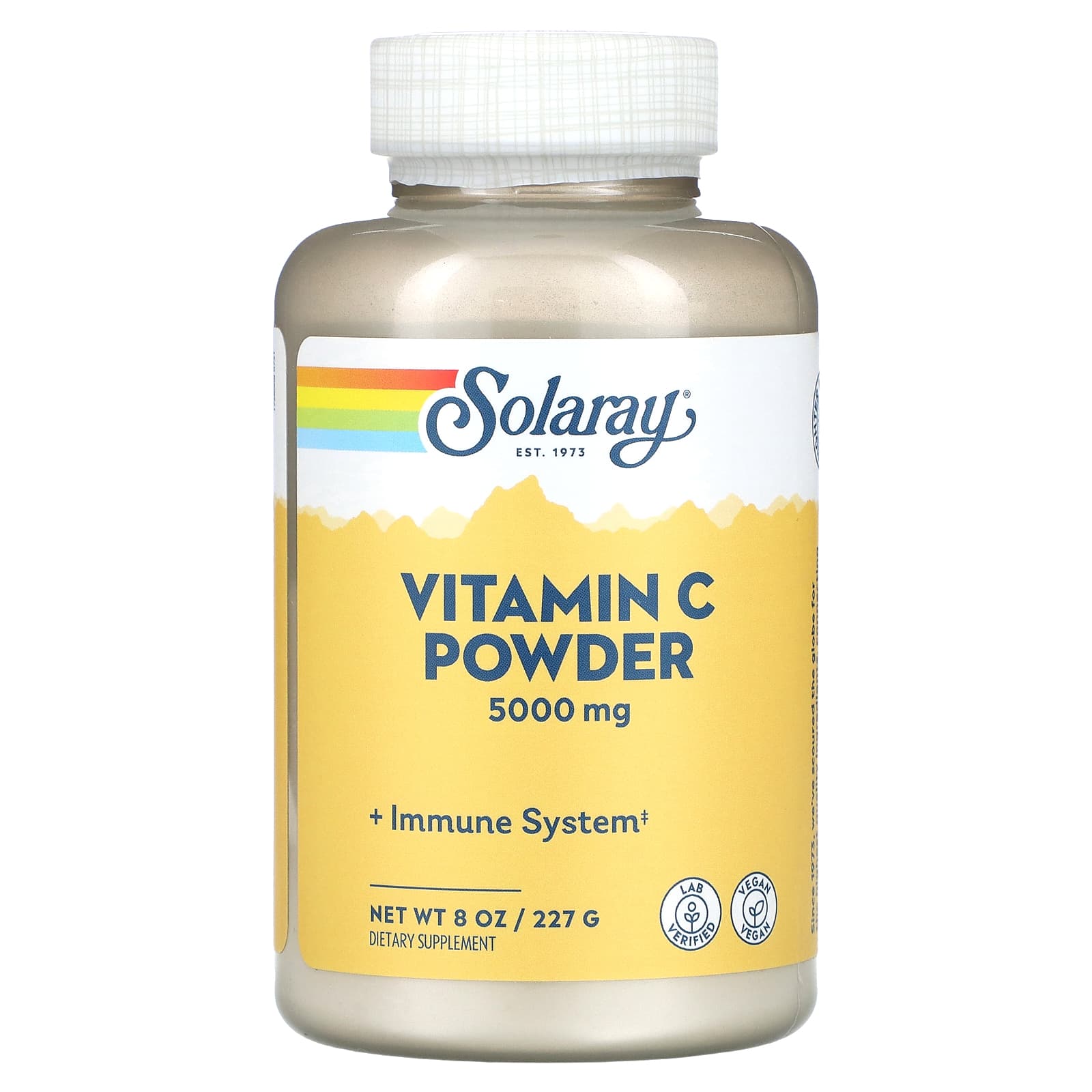 Solaray, Vitamin C Powder, 8 oz (227 g) - Image 1