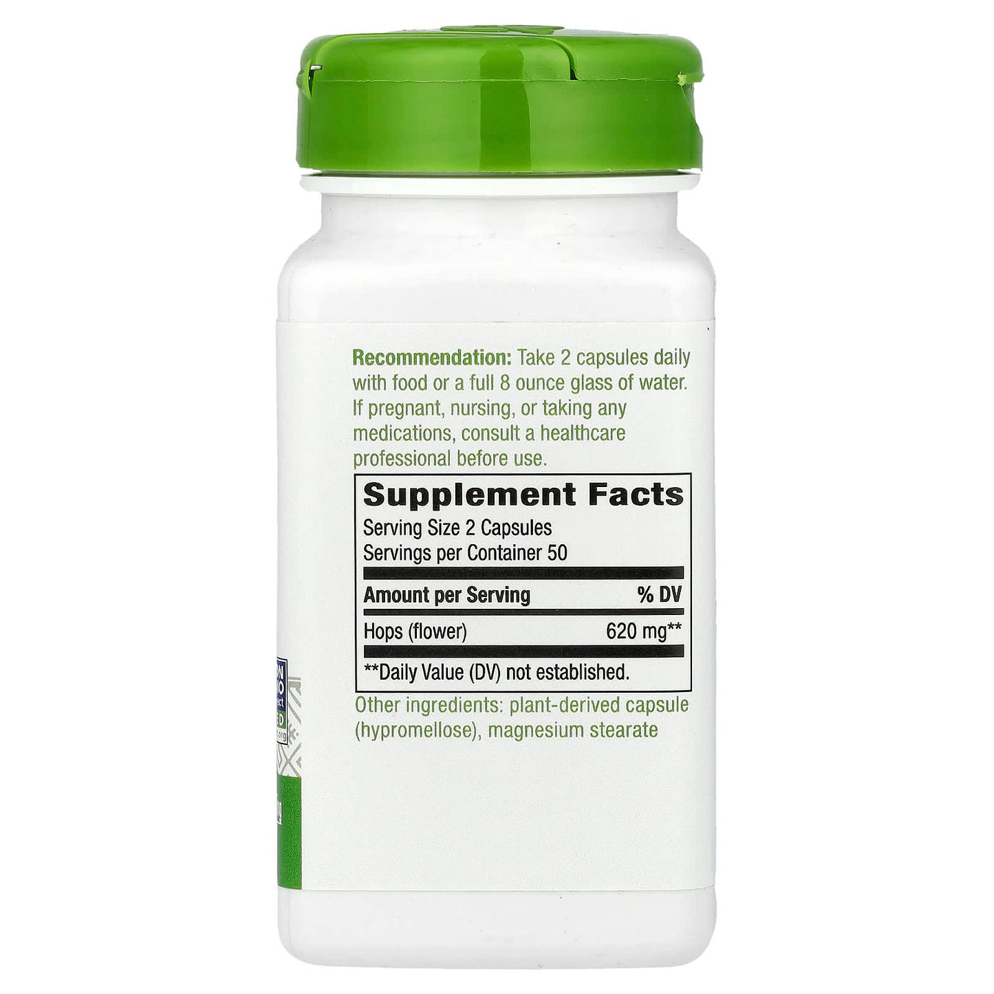 Nature's Way, Hops Flowers, 100 Vegan Capsules (310 mg per Capsule) - Image 2