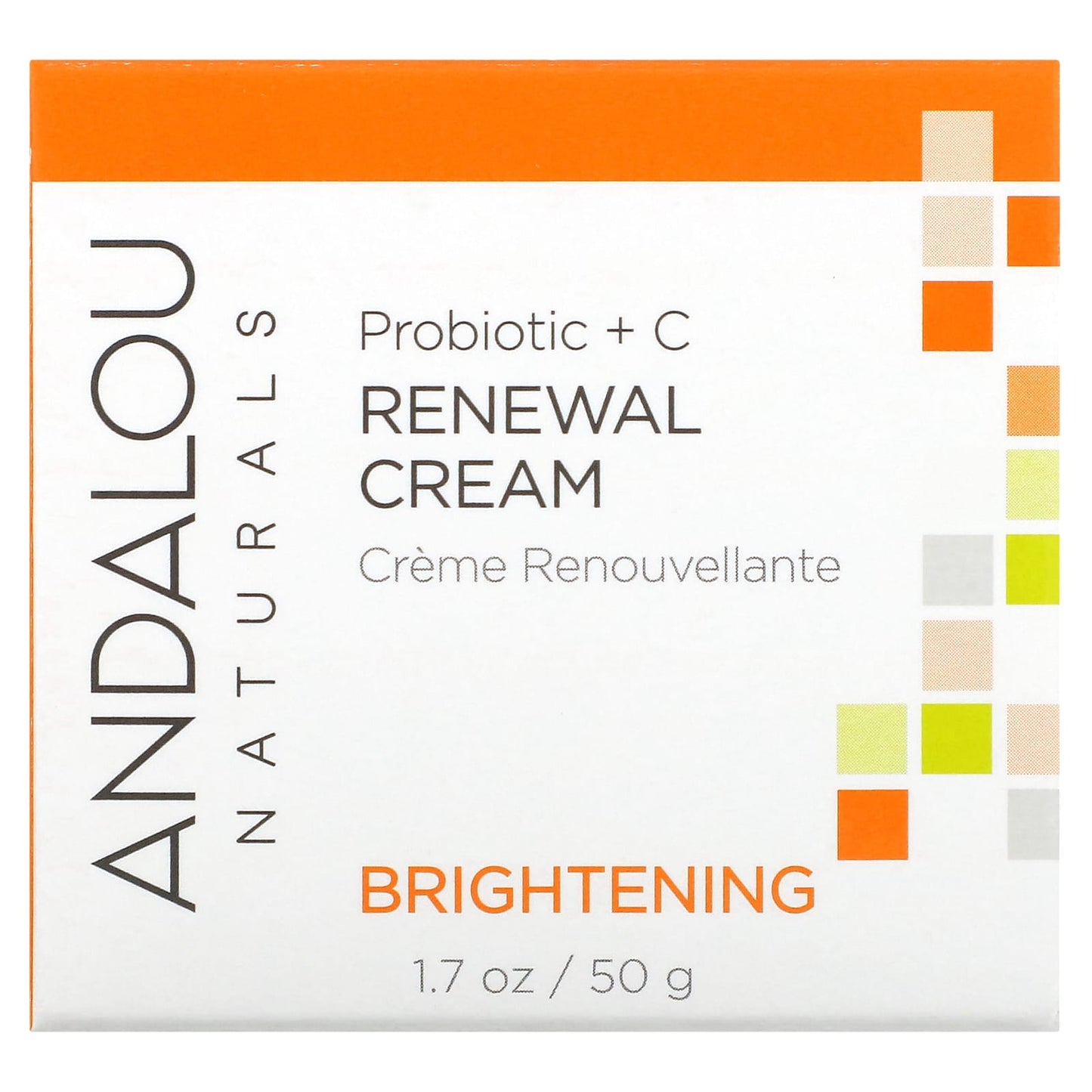 Andalou Naturals Probiotic + C Brightening Renewal Cream 1.7 fl oz - Image 2