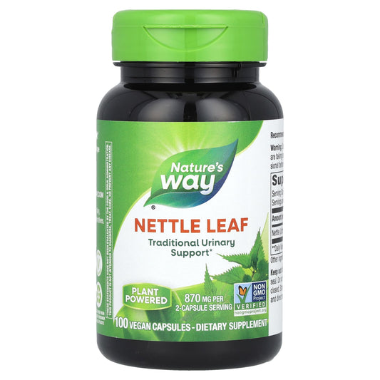 Nature's Way, Nettle Leaf, 870 mg, 100 Vegan Capsules (435 mg per Capsule) - Image 1