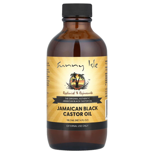 Sunny Isle, Jamaican Black Castor Oil, 4 fl oz (118 ml) - Image 1