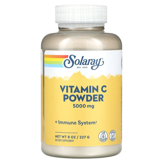 Solaray, Vitamin C Powder, 8 oz (227 g) - Image 1