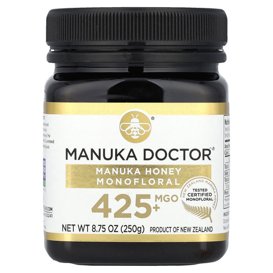 Manuka Doctor, Monofloral Manuka Honey, MGO 425+, 8.75 oz (250 g) - Image 1