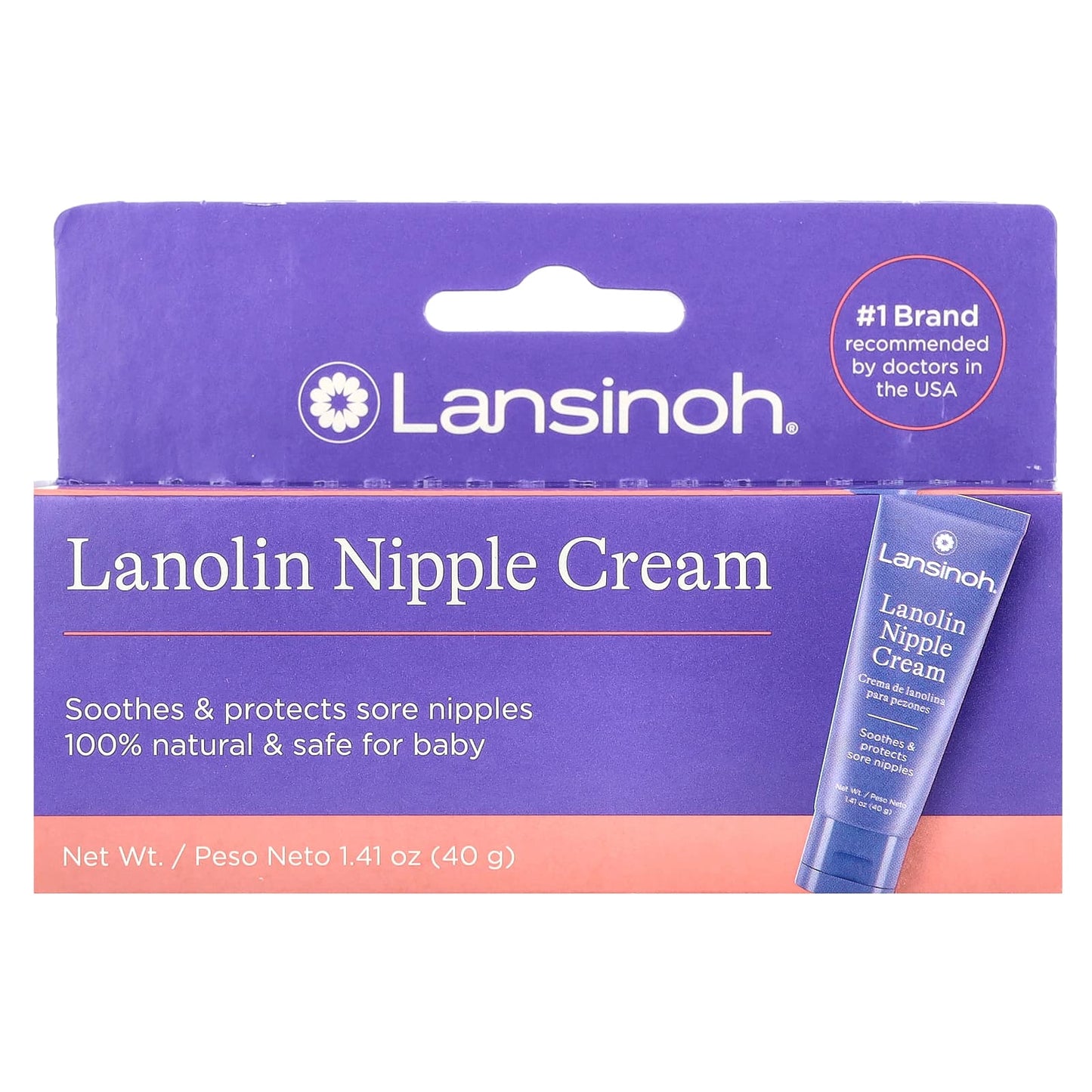 Lansinoh, Lanolin Nipple Cream, 1.41 oz (40 g) - Image 2