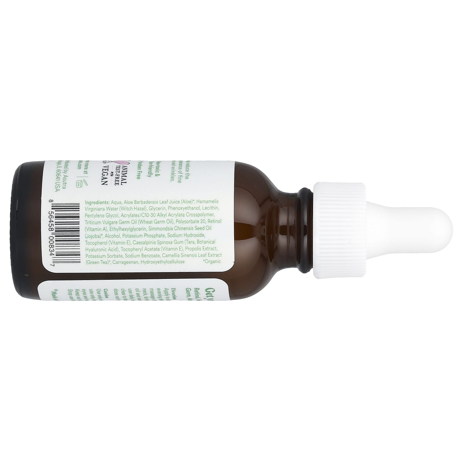 Asutra Retinol 2.5% Anti-Aging Serum, 1 fl oz - Image 2
