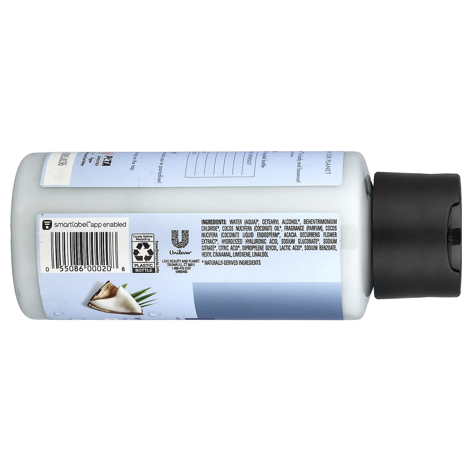 Love Beauty and Planet, Weightless Volume, Vegan Conditioner, Coconut Water & Mimosa Flower, For All Hair Types, 13.5 fl oz (400 ml) - Image 2