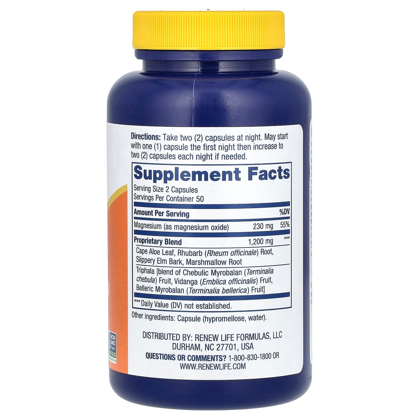 Renew Life, Cleanse More, 100 Vegetarian Capsules - Image 2