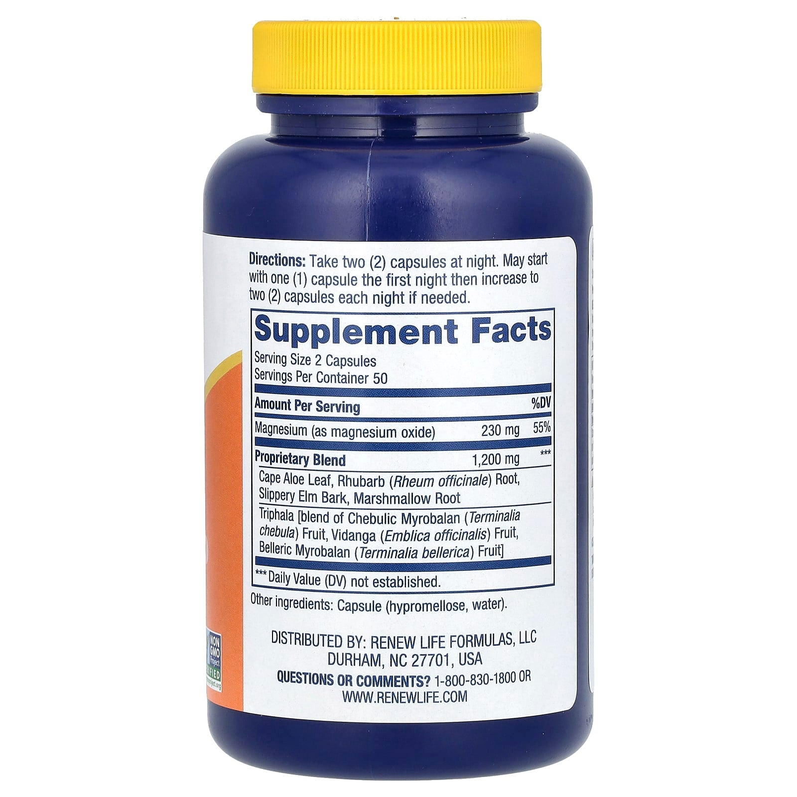 Renew Life, Cleanse More, 100 Vegetarian Capsules - Image 2