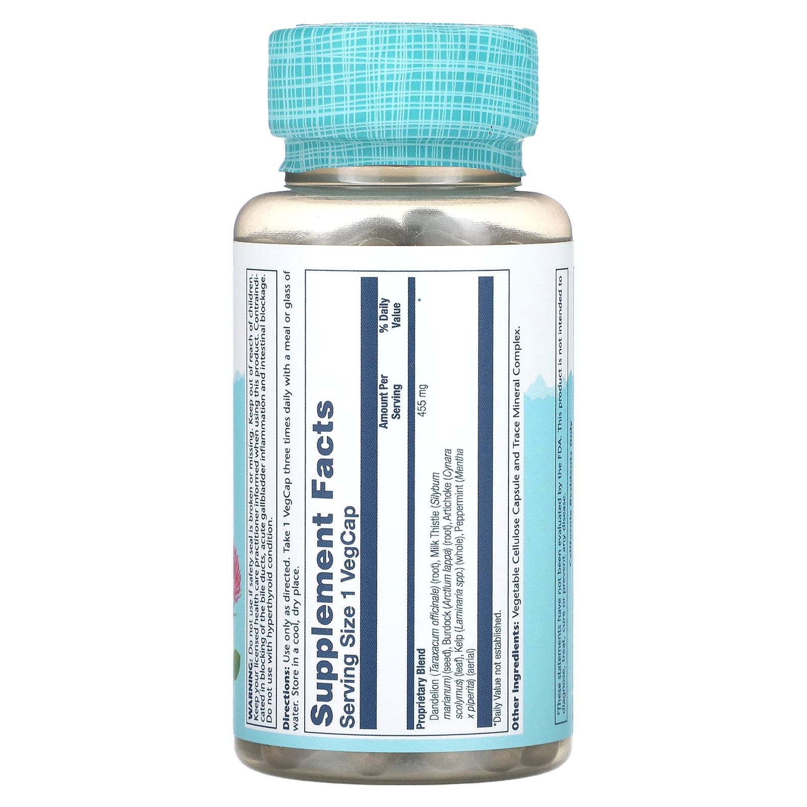 Solaray, Liver Blend SP-13, 100 VegCaps - Image 2