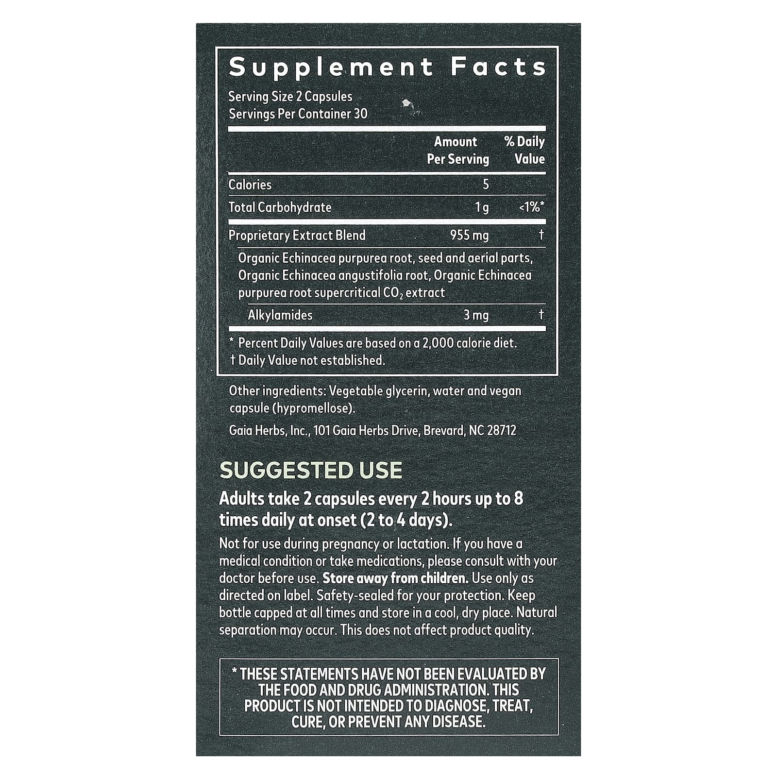 Echinacea Supreme | Immune Support with Gaia Herbs - Image 2