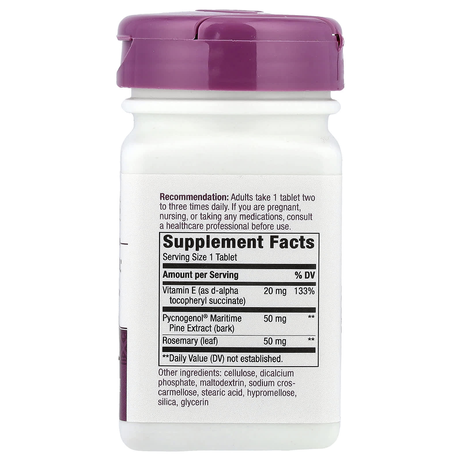 Nature's Way, Pycnogenol®, 30 Vegan Tablets - Image 2