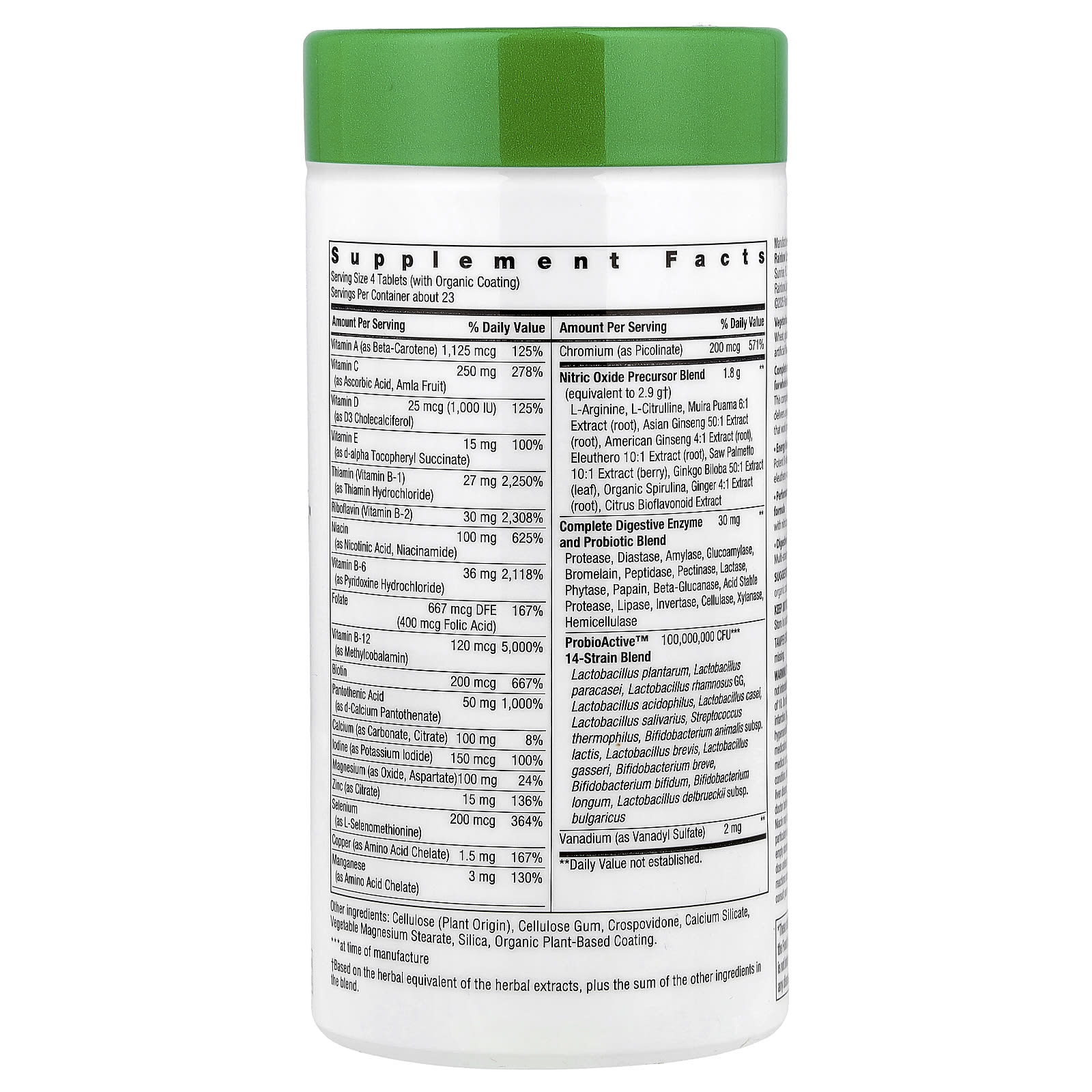 Rainbow Light, Performance Energy™ for Men+, 90 Tablets - Image 2