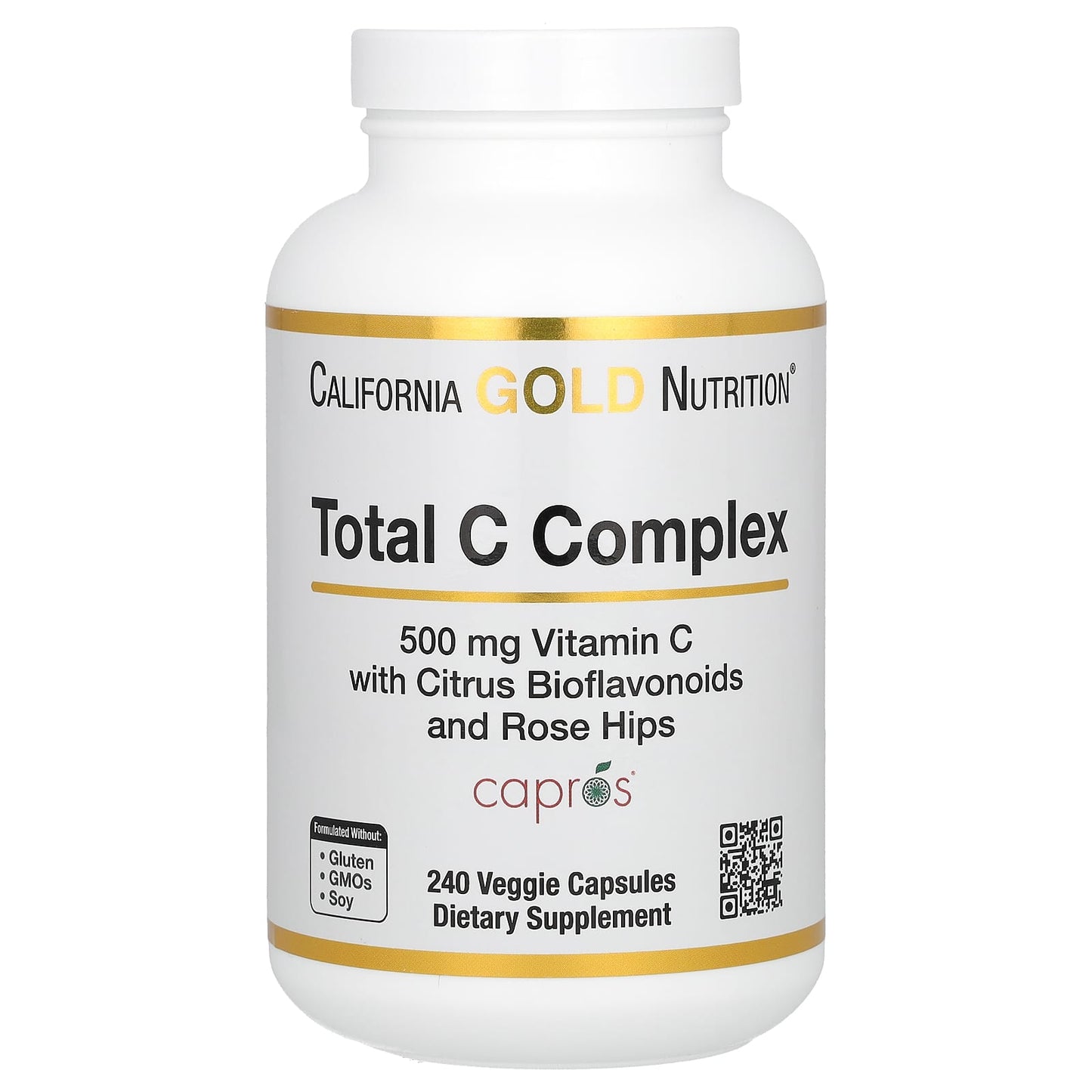 Boost Your Immune System with California Gold Nutrition Total C Complex - Image 1