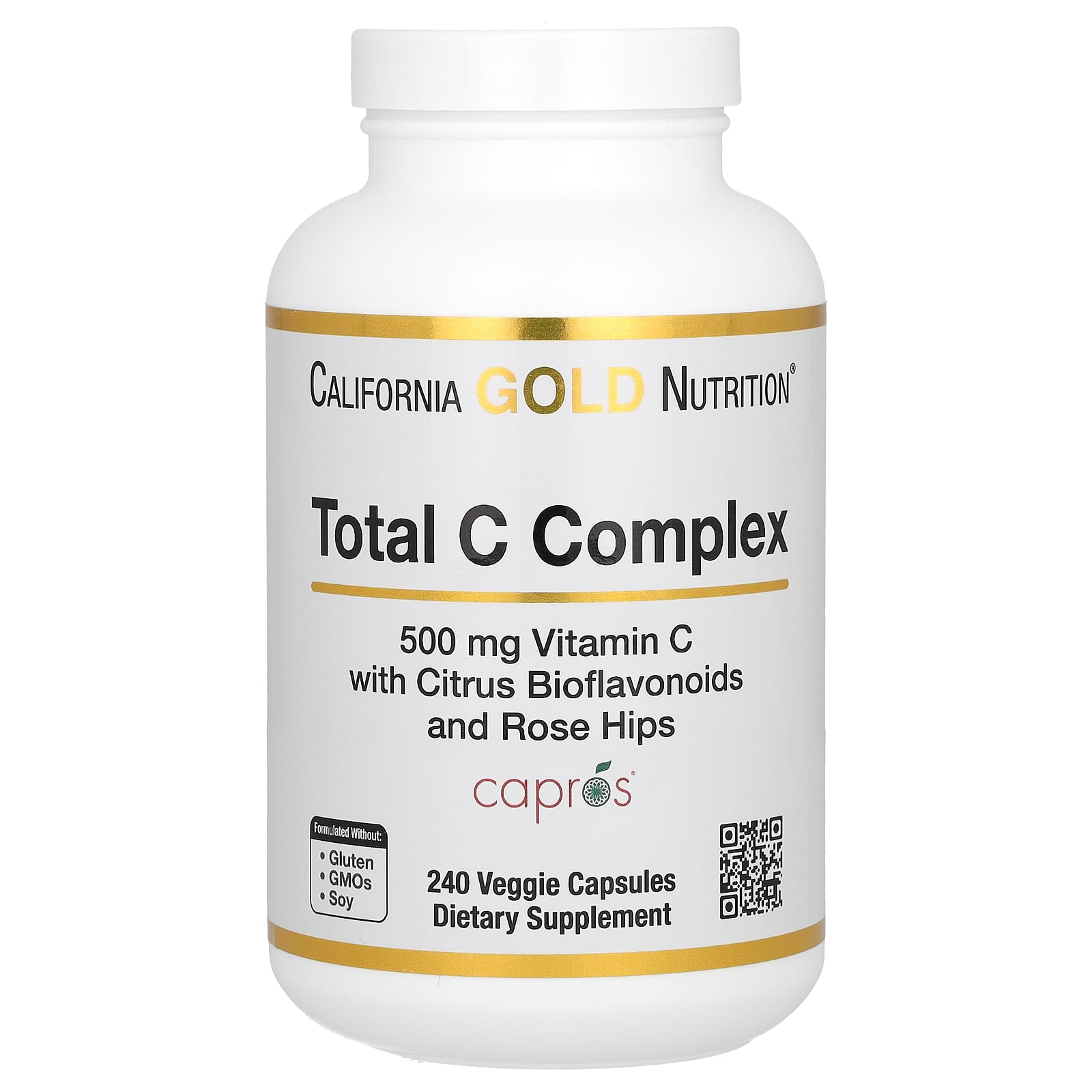 Boost Your Immune System with California Gold Nutrition Total C Complex - Image 1