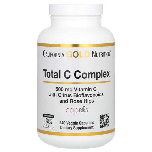 Boost Your Immune System with California Gold Nutrition Total C Complex - Image 1