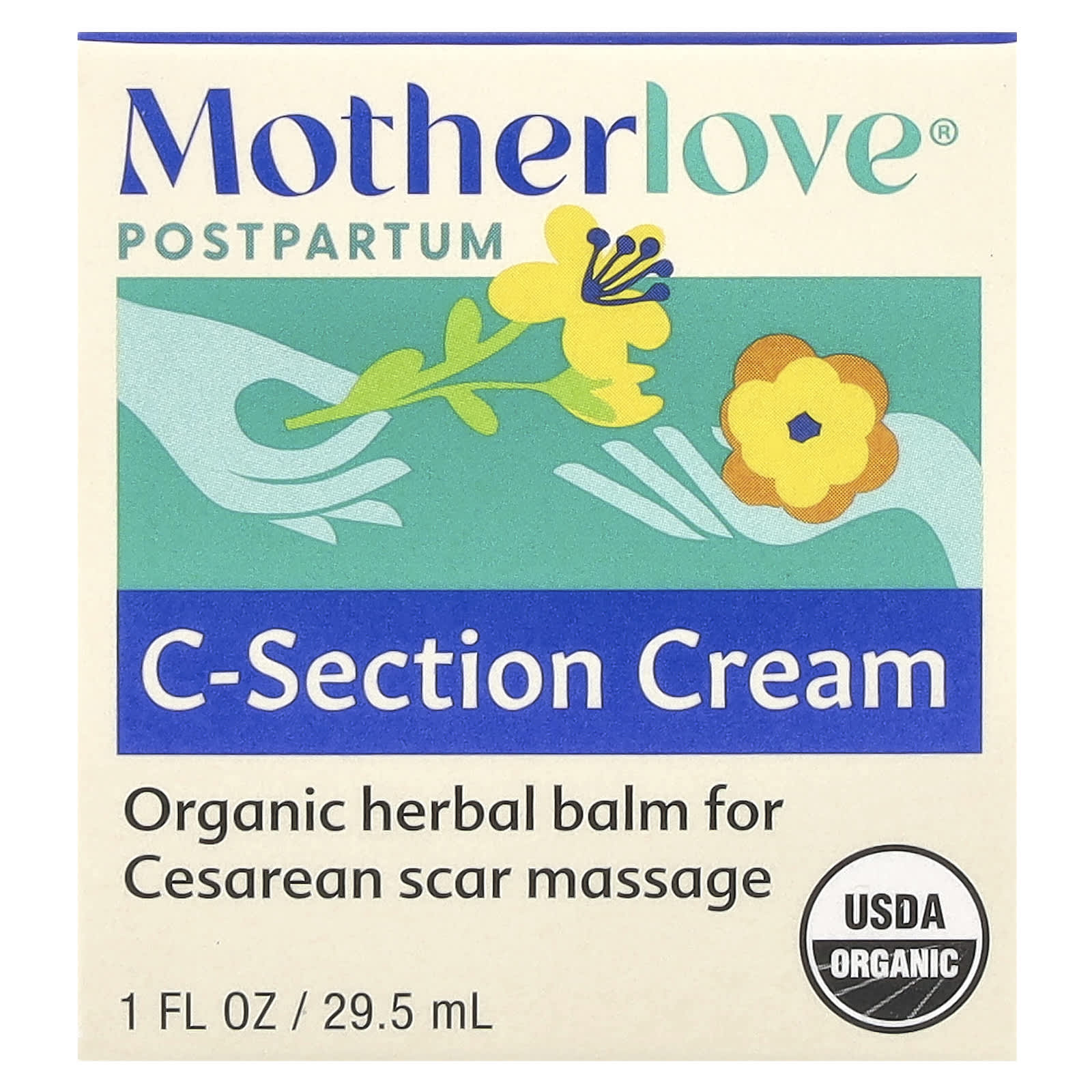 Motherlove, Postpartum, C-Section Cream, 1 fl oz (29.5 ml) - Image 2