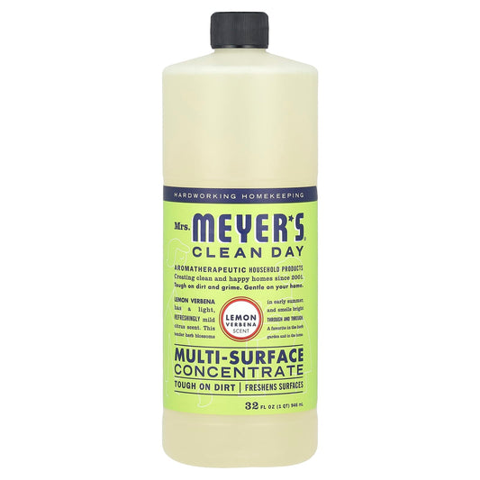 Mrs. Meyers Clean Day, Multi-Surface Concentrate, Lemon Verbena, 32 fl oz (946 ml) - Image 1