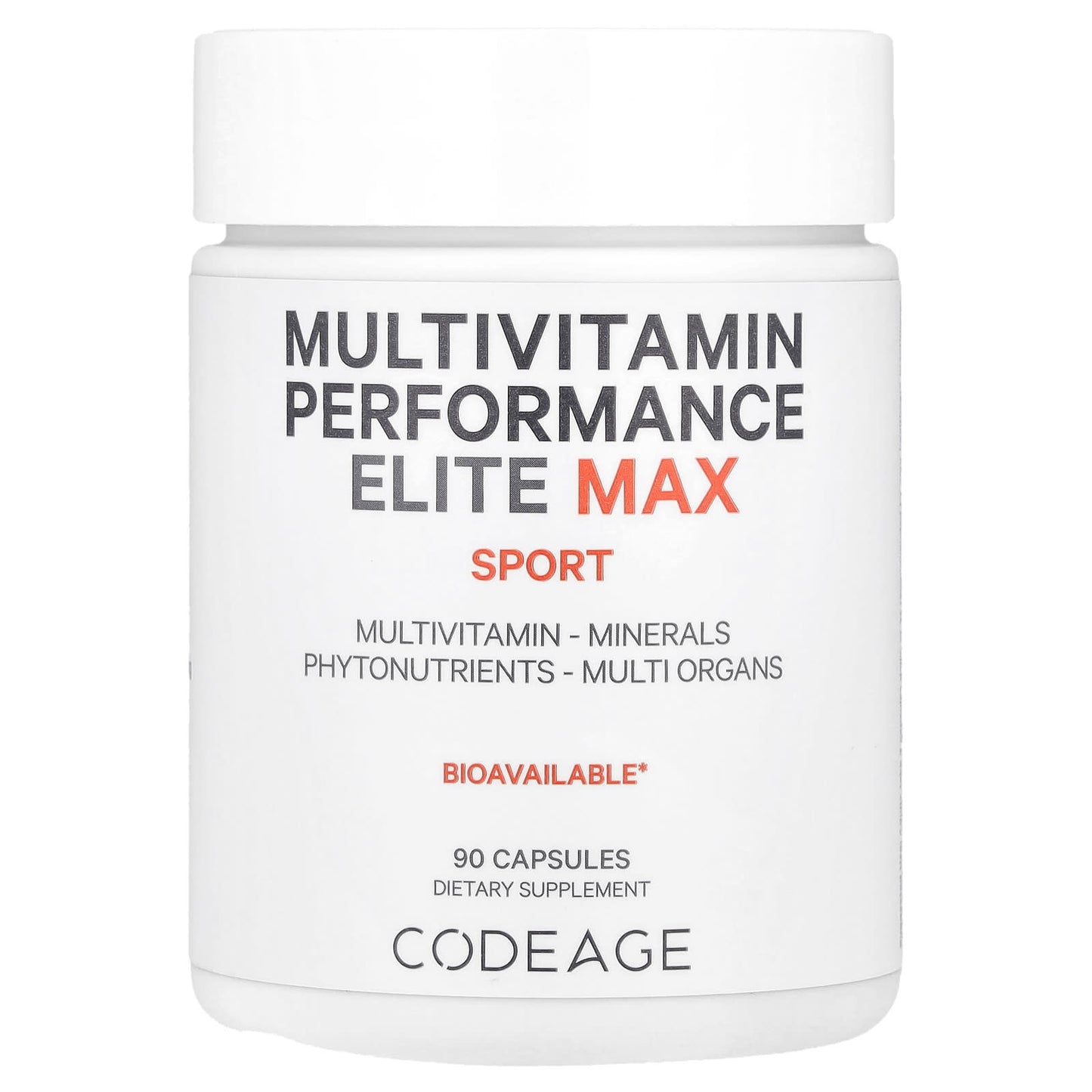 Codeage Multivitamin Performance Elite Max - Advanced Nutrition for Athletes - Image 1