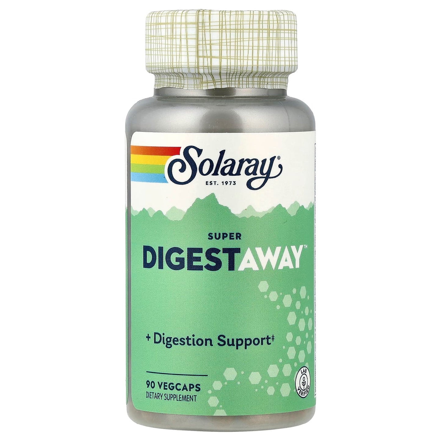 Solaray, Super Digestaway™, 90 VegCaps - Image 1
