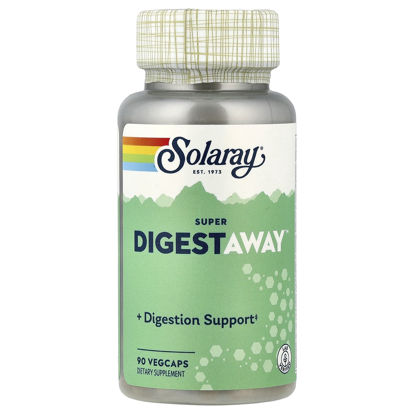 Solaray, Super Digestaway™, 90 VegCaps - Image 1
