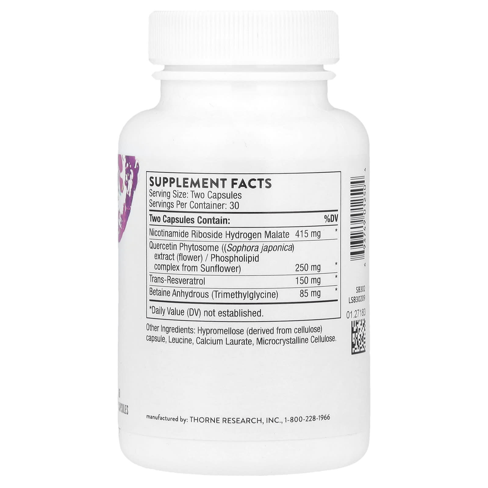 Thorne, ResveraCel®, 60 Capsules