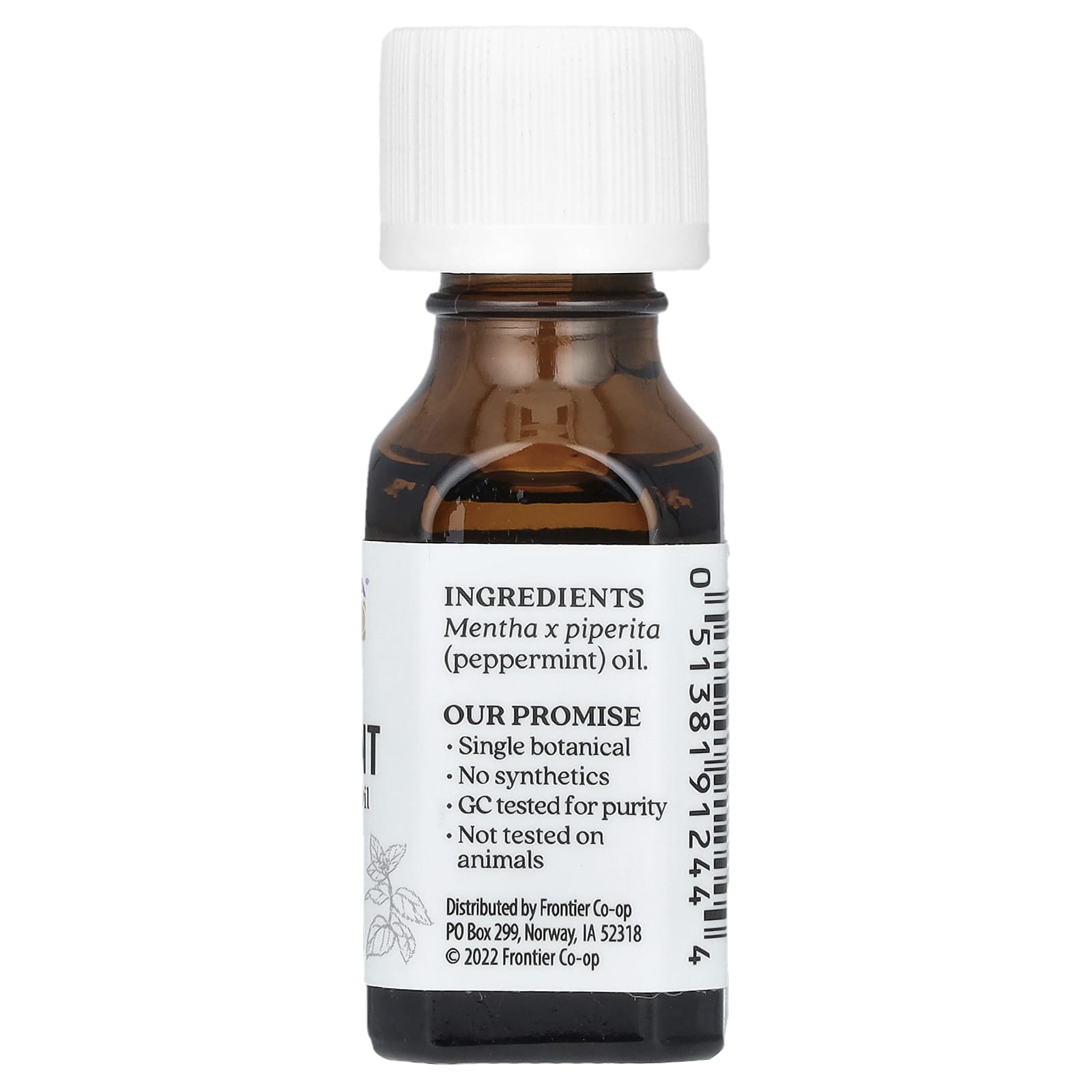 Aura Cacia Pure Sweet Peppermint Essential Oil 0.5 fl oz - Image 2