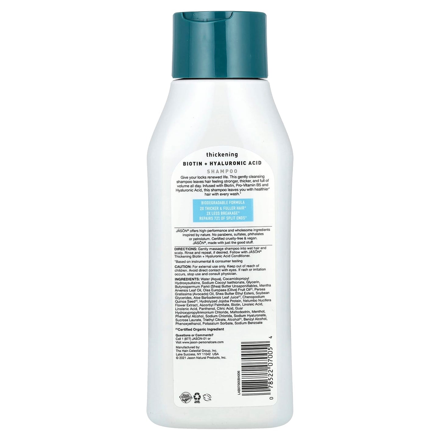 Thickening Biotin Shampoo for Stronger, Fuller Hair - 16 fl oz - Image 2