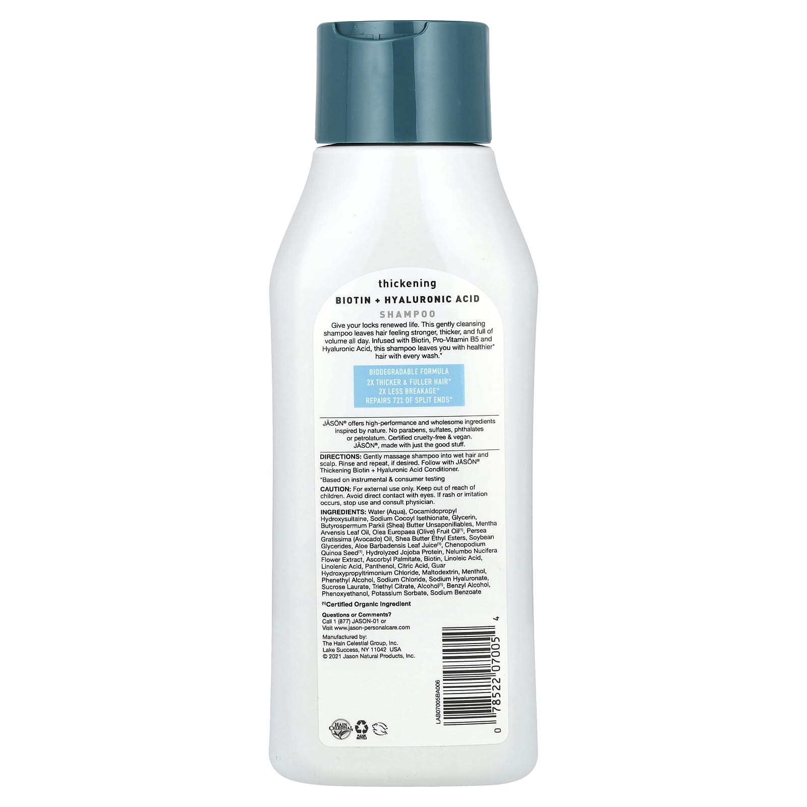 Thickening Biotin Shampoo for Stronger, Fuller Hair - 16 fl oz - Image 2