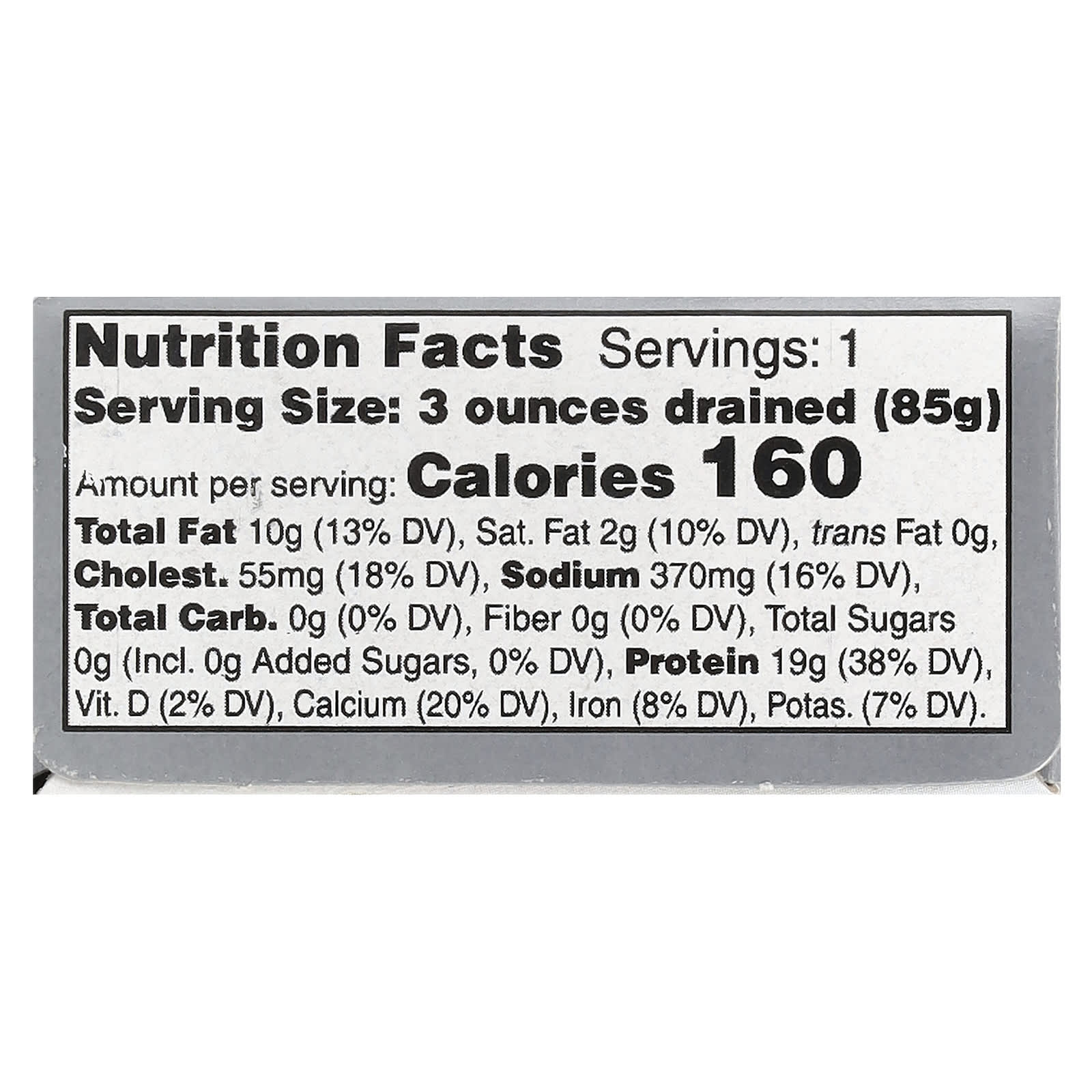 Wild Planet, Wild White Anchovies In Extra Virgin Olive Oil, 4.4 oz (125 g) - Image 2