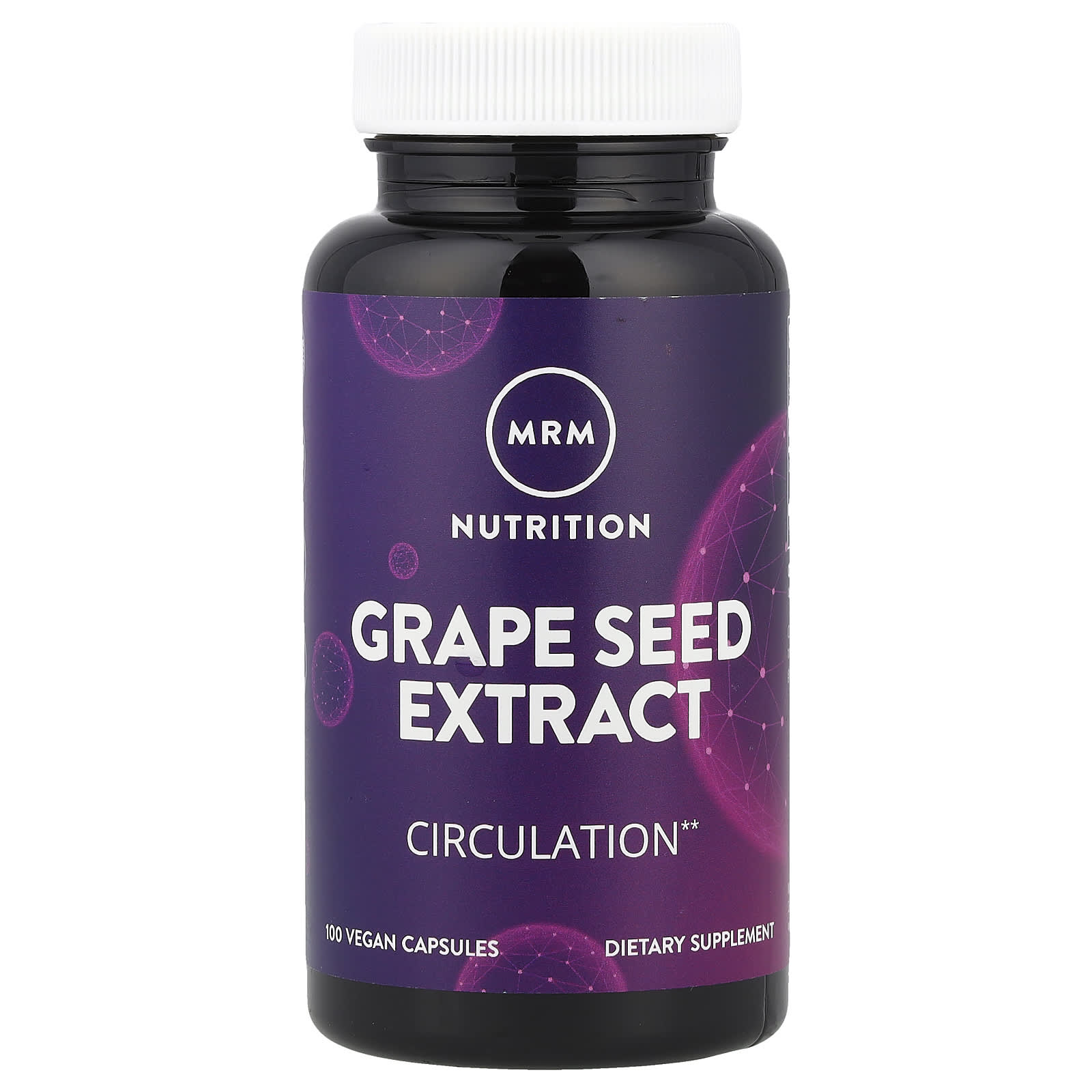 MRM Nutrition, Grape Seed Extract, 100 Vegan Capsules (120 mg per Capsule) - Image 1