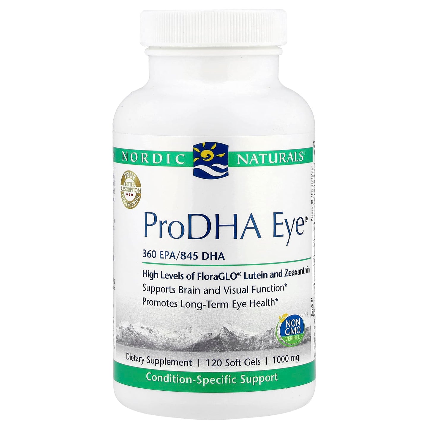 Nordic Naturals, ProDHA Eye®, 120 Softgels - Image 1