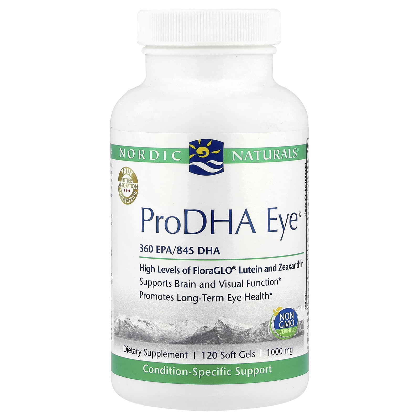 Nordic Naturals, ProDHA Eye®, 120 Softgels - Image 1