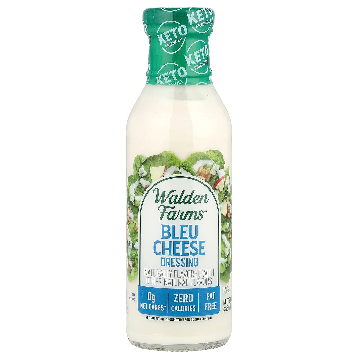 Walden Farms, Bleu Cheese Dressing, 12 fl oz (355 ml) - Image 1