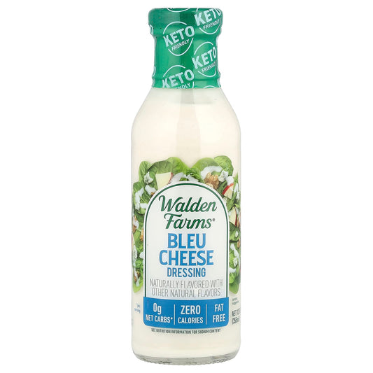 Walden Farms, Bleu Cheese Dressing, 12 fl oz (355 ml) - Image 1