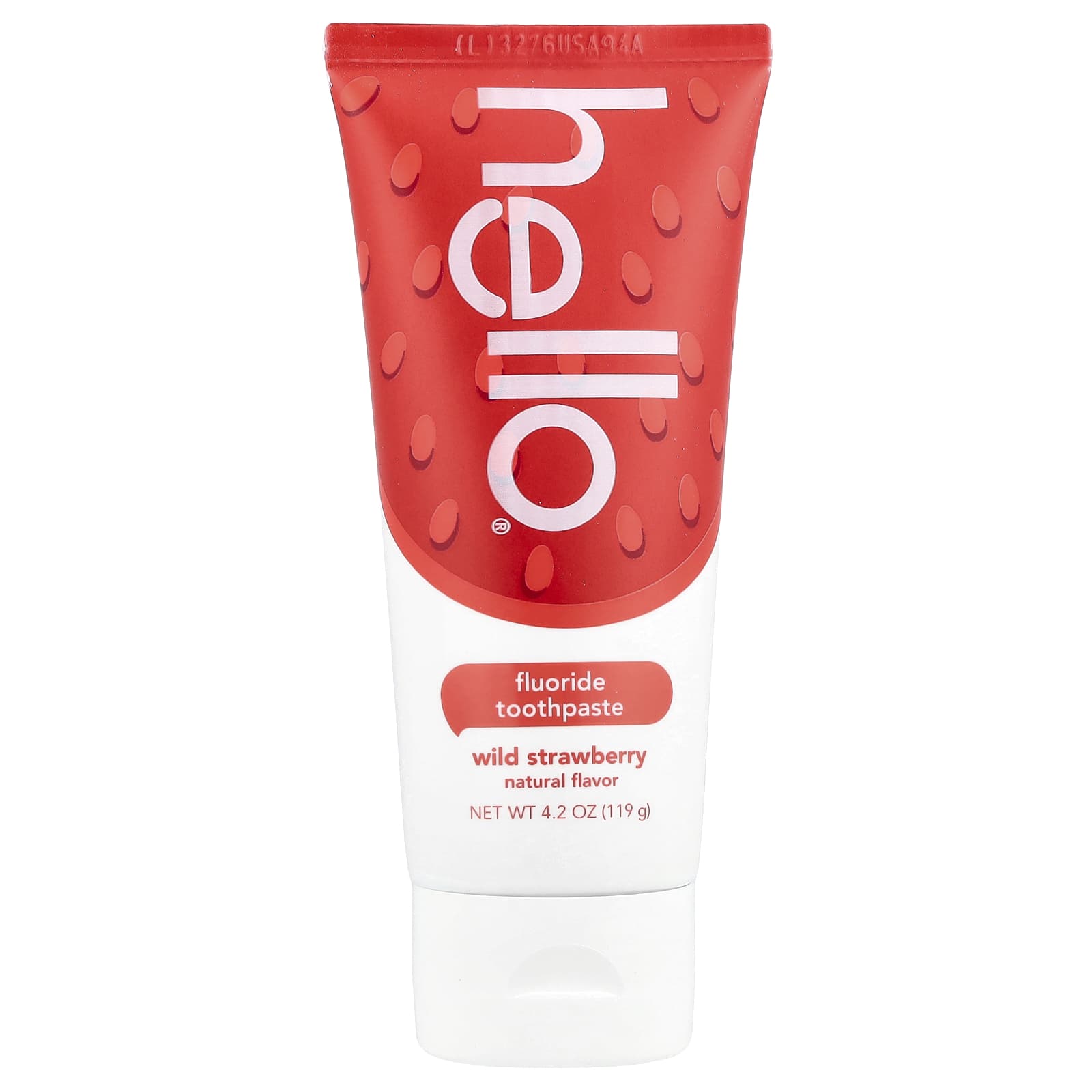 Hello Wild Strawberry Toothpaste for Kids, 2+ Years, 4.2 oz - Image 1