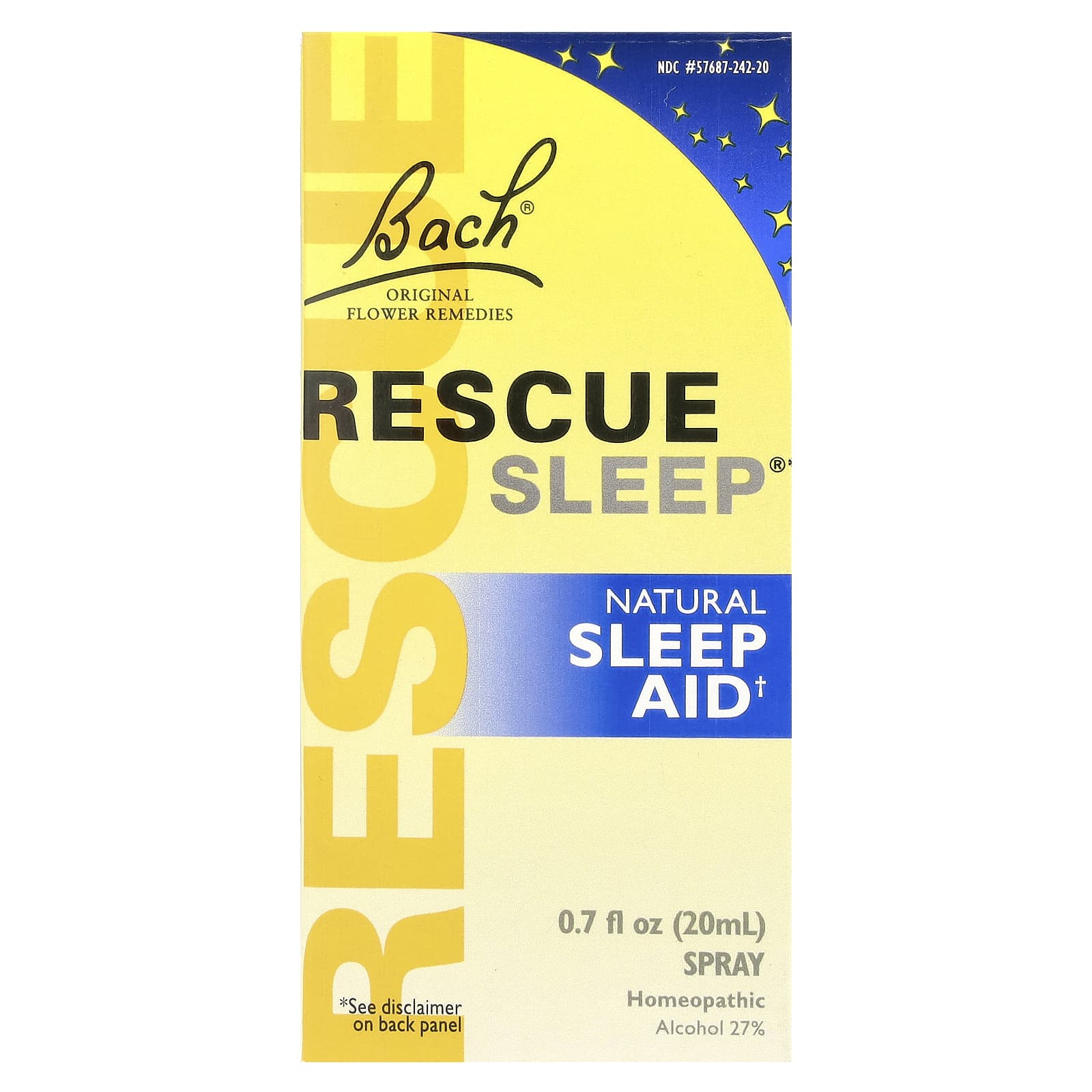 Bach Rescue Sleep Spray for Occasional Insomnia Relief, 20ml - Image 2