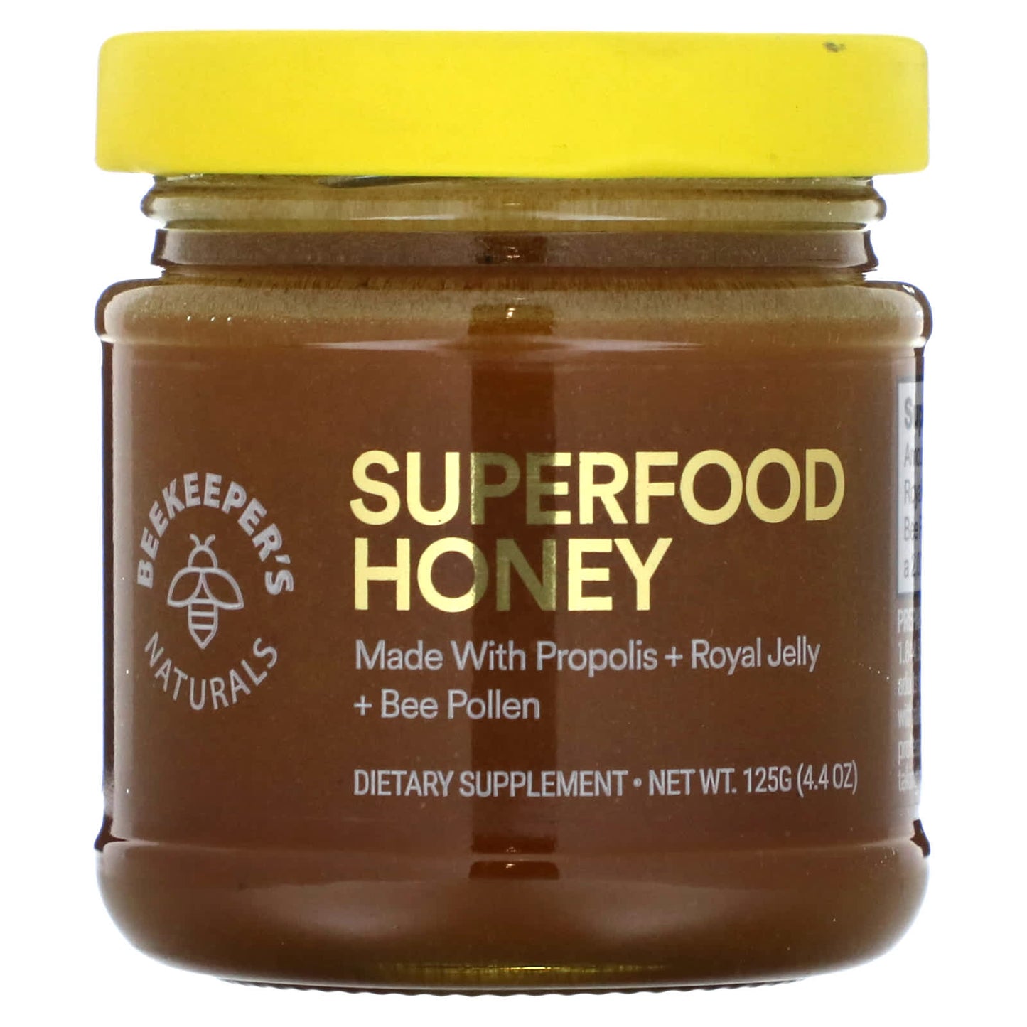 Superfood Honey by Beekeeper's Naturals, Immune Support & Energy - Image 1